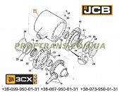 458/m3324 корпус дифференциала Jcb Cx3 із м. Львів