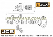 450/20600 шестерня дифференциала Jcb Cx3 із м. Львів