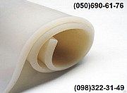Резина силиконовая термостойкая, в рулонах, толщина 2-10 мм. із м. Дніпро