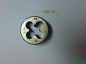 Плашка круглая для нарезания конической резьбы K1/4 из г. Запорожье