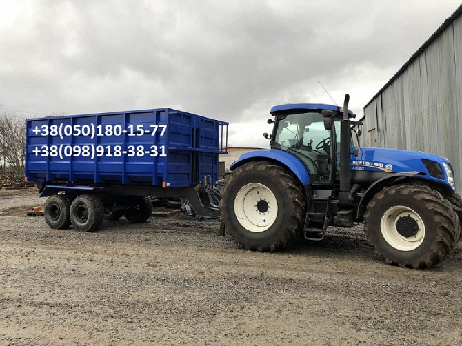 Прицеп Нтс-16(зерновоз)на трактор Мтз, New Holland, Джон Дир. Запоріжжя - зображення 1