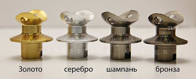 Комплектующие для изготовления алюминиевых перил Одеса - зображення 1