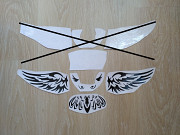 Наклейка на авто Сова на задний значок автомобиля для Mazda 2, 3, 5, 6, Cx-3, Cx-5, Cx-7, Mx-3 из г. Борисполь