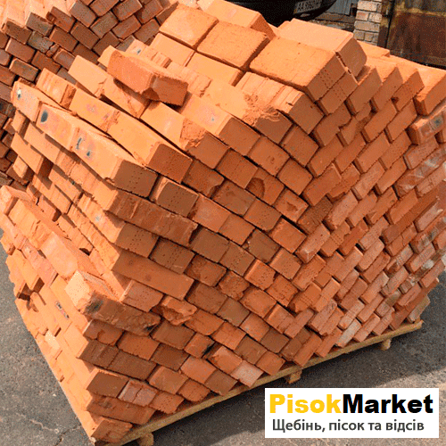 Купити цеглу Рядова цегла Луцьк замовити недорого в Pisokmarket Луцьк - зображення 1