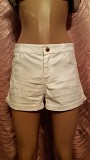 Белые джинсовые коттоновые шорты. H&m. 46 размер. Дніпро