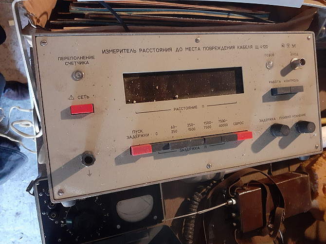 Измеритель расстояния Щ-4120 до место повреждения кабеля . Харків - зображення 1