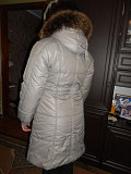 Стёганое пальто(р-р 44) из г. Ромны
