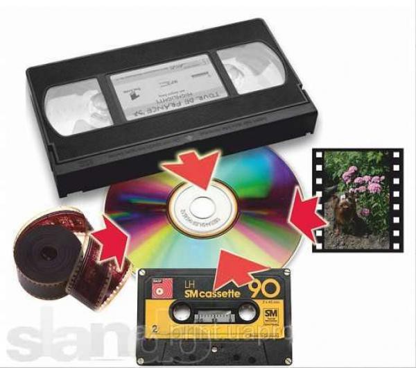 Перезапись с vhs кассет на dvd диски Миколаїв - зображення 1