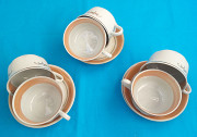 Чашки и блюдца для чая фаянсовый набор на 6 персон Одеса