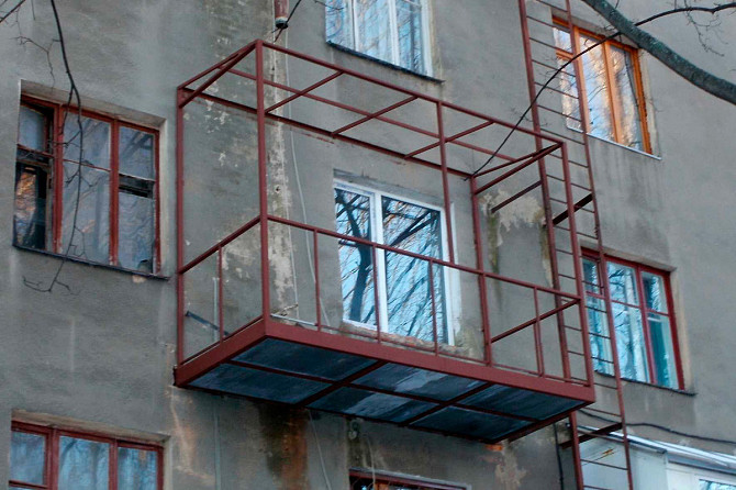Балкон на Балці з Металу Кривой Рог - изображение 1