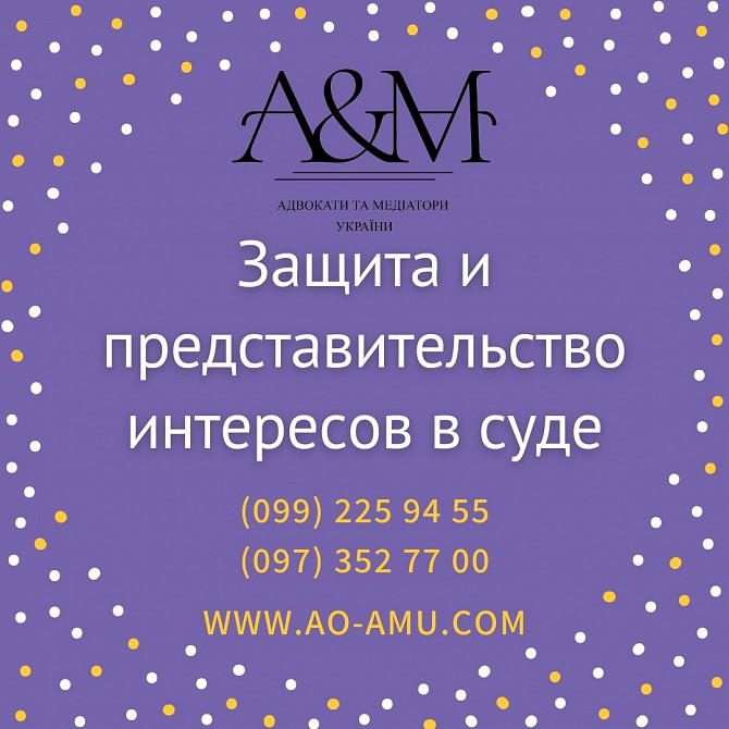 Защита и представительство интересов в суде Харьков - изображение 1