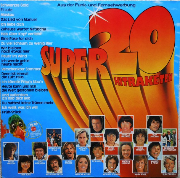 Виниловая пластинка Super 20 – Hitraketen (germany) Вінниця - зображення 1