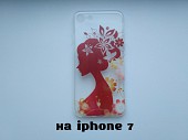 Чехол силиконовый с принтом на iphone 7 из г. Борисполь