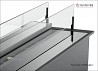 Дизайнерський біокамін Slider glass 800 Gloss Fire из г. Харьков