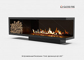 Вбудований біокамін Очаг Дровница 1200 - арт.027 Gloss Fire из г. Харьков