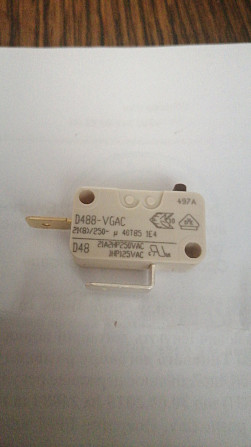 Микропереключатели D448-vgag-cf.. Пр-во. Германия.21(8). 250.497а. -2000.шт по 20грн./шт Харьков - изображение 1