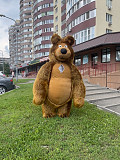 Коричневий костюм ведмедя надувний із м. Київ