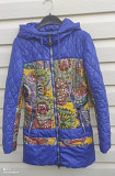 Пальто на дівчинку-підлітка з капюшоном, ріст 165 із м. Харків
