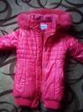 Куртка на дівчинку зимова практично нова майже нікуди не вдівали дуже тепленька на зріст134-140см д. Вінниця