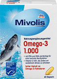 Жирные кислоты Mivolis Das Gesunde Plus Omega 3 1000 мг Германия 60 шт Львов