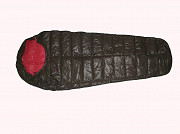 Облегчённый пуховый спальный мешок кокон на рост до 180 см. из г. Львов