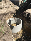 Копка каналізація вигрібна яма септик дренажний зливна яма із м. Житомир