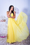 Святкова сукня жовтого кольору від амерканського бренду Party Time из г. Одесса
