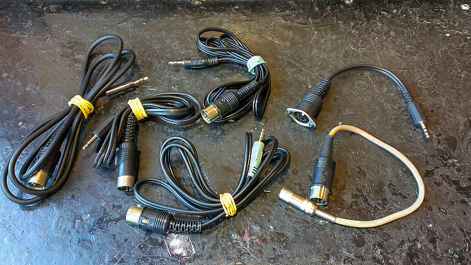 Кабель-переходник 5 pin Din- Jack 6.3/3.5 Ссср Запорожье - изображение 1