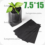 Ідеальні для кореневої системи рослин чорні пакети для саджанців 75*15 см. Харків