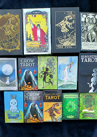 Карты таро Радиант Души, кроликов, силуэты, бездны, ворона, ленорман Одеса - зображення 1