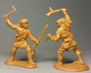 Індіанські війни 18ст.1/32мм, 54мм, 2-і фігурки, міні-набір, солдатики, іграшки, подарунки для дітей из г. Киев