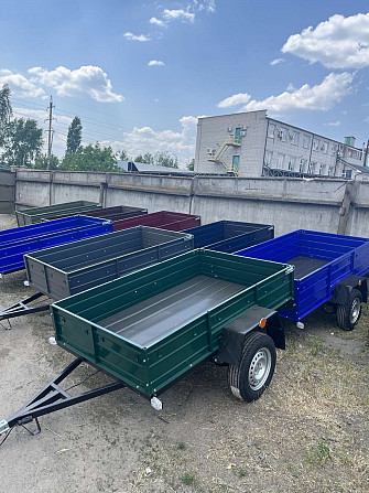 Одновісний причеп від виробника "дніпро-200". 200х130х35 Берегове - зображення 1