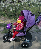 Продається дитячий велосипед коляска з батьківською ручкою повернення до 360 Київ