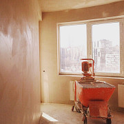 Машинна штукатурка стін в квартирах та будинках Киев