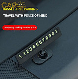 Автовизитка , парковочная карта с номером телефона на панель авто із м. Бориспіль
