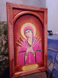 Икона Богородица Семистрельная ручной работы із м. Добропілля