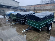 Продажа прицепов на прямую с завода.тент Евро и брызговики в подарок из г. Кривое Озеро