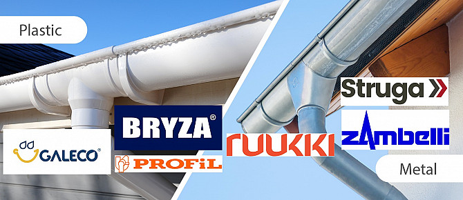 Водосток, Водостічна ситема Profil/struga/galeco/bryza/zambelli/ruukki Харків - зображення 1