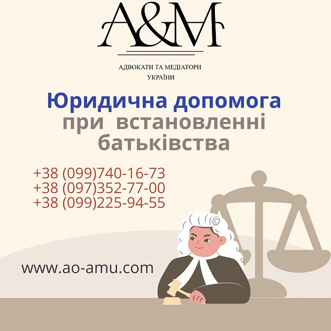 Юридична допомога при встановленні батьківства Харків - зображення 1