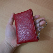 Червоний маленький міні гаманець для жінок, Жіночий, дитячий кошельок червоного кольору Киев