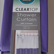 Фіолетова шторка для ванної та душу Shower Curtain, розміром 178*183 см. із м. Київ