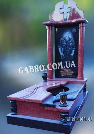 Памятники из гранита от фирмы Gabro Коростышев Коростышев - изображение 1