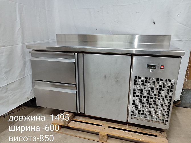 Холодильный стол, 1дв+2ящ, холодильник Київ - зображення 1