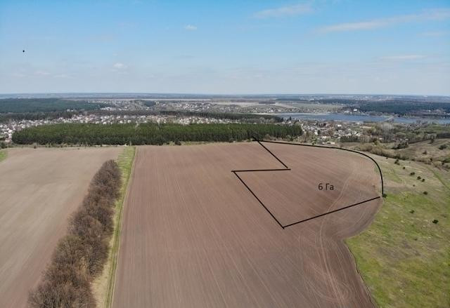 Знамените село Хлепча, як на долоні. Ліс, Річка. 6.18 га Васильків - зображення 1