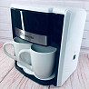 Кавоварка Domotec Ms-0706 з двома чашками в наборі біла із м. Київ
