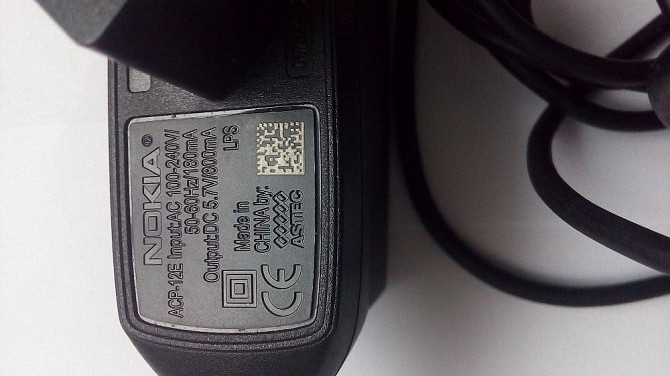 Продам зарядное Nokia Acp-12e Киев - изображение 1