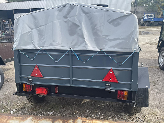 Купити автомобільний причіп Дніпро-150. 150х130х35 з трикутним дишлом Чернобай - изображение 1