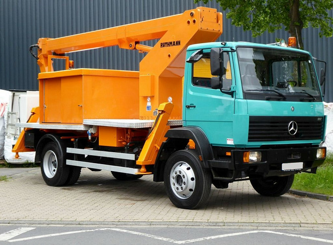 Автовишка Mercedes-benz Ecopower 917 - 4x4 - Ruthmann 18, 4 M Рогатин - изображение 1