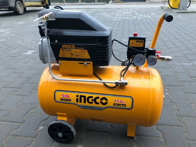 Компресор 50 літрів Ac25508 Ingco Вижниця - зображення 1