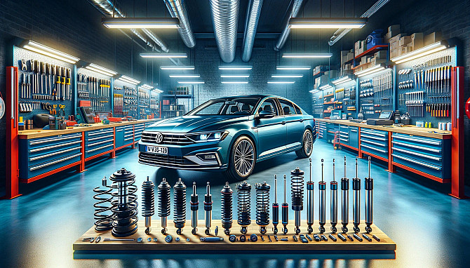 Передние и задние амортизаторы и стойки VW Passat B5, B6, B7, B8 Киев - изображение 1
